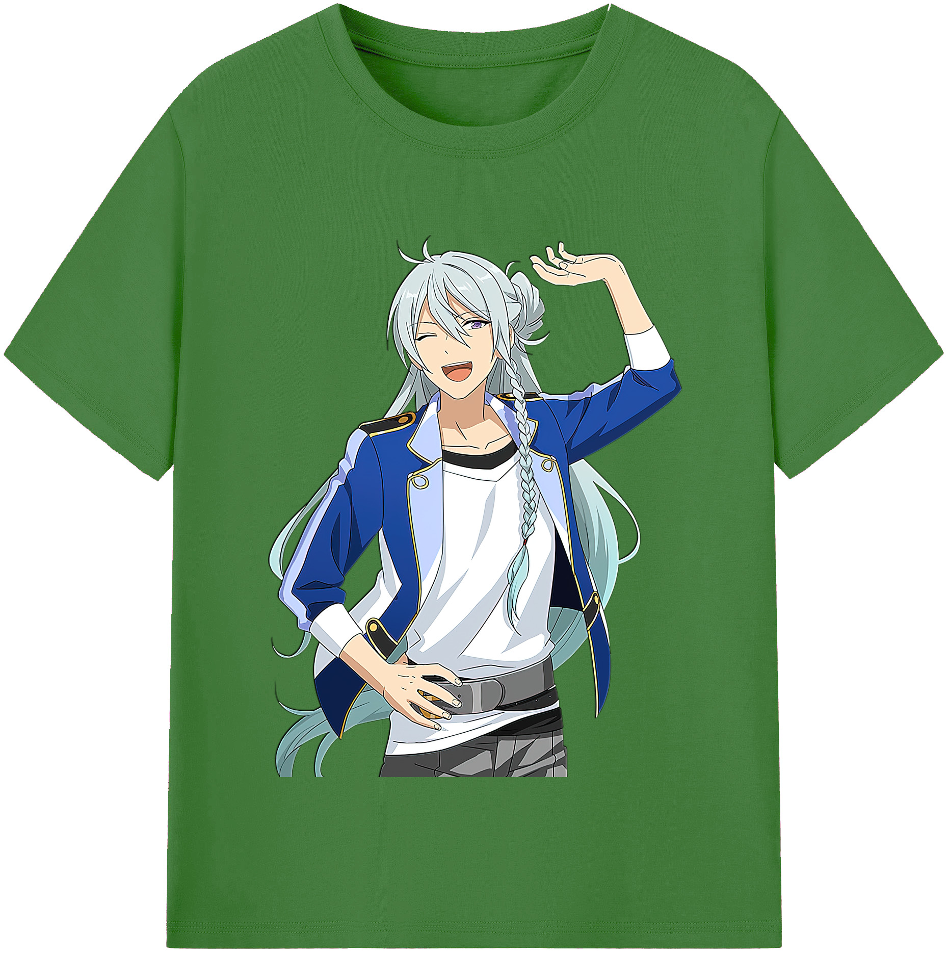 （画像用） あんさんぶるスターズ! Ensemble Stars レディースカジュアルプリントTシャツ（綿100％）